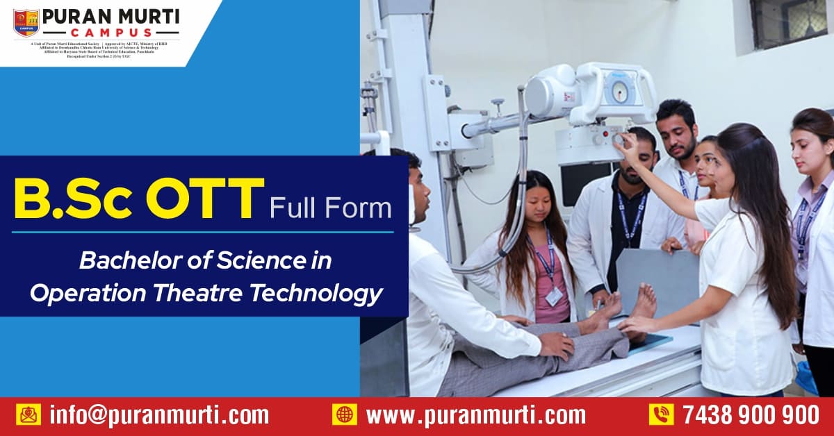 BSc OTT Full Form 