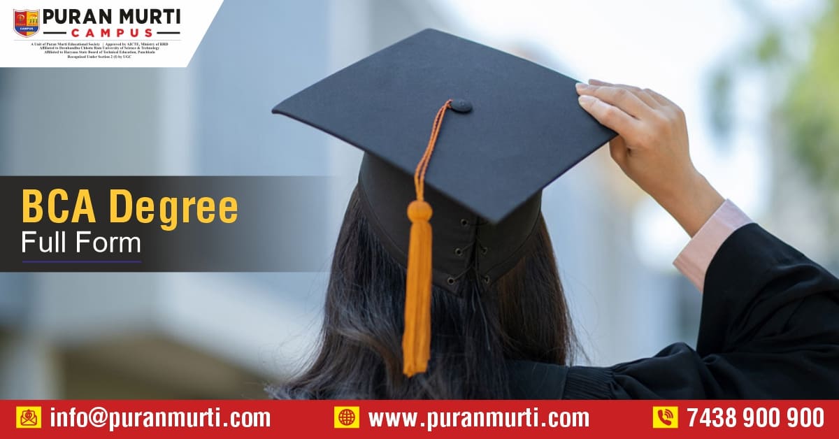 BCA Degree Full Form 