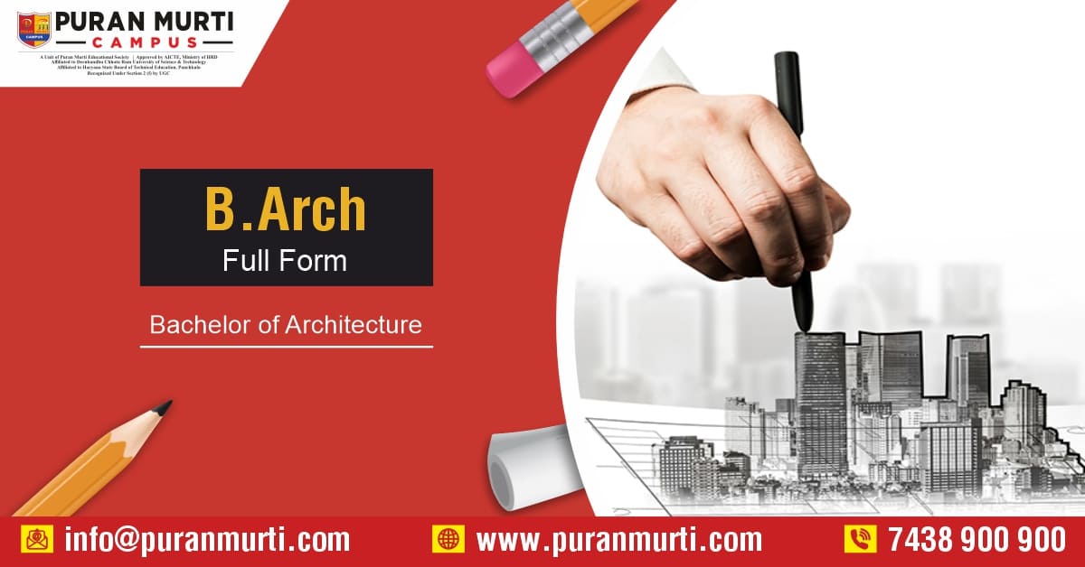 B Arch Full Form 