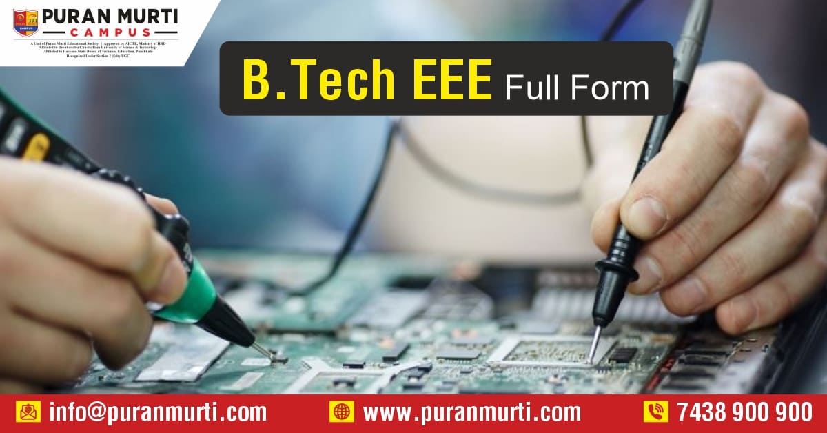 B Tech EEE Full Form 