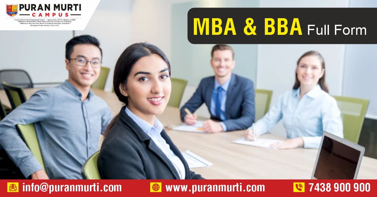 MBA BBA Full Form
